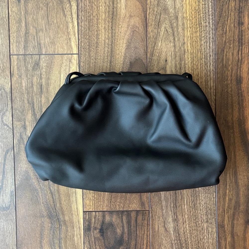 Street Level Black Clutch